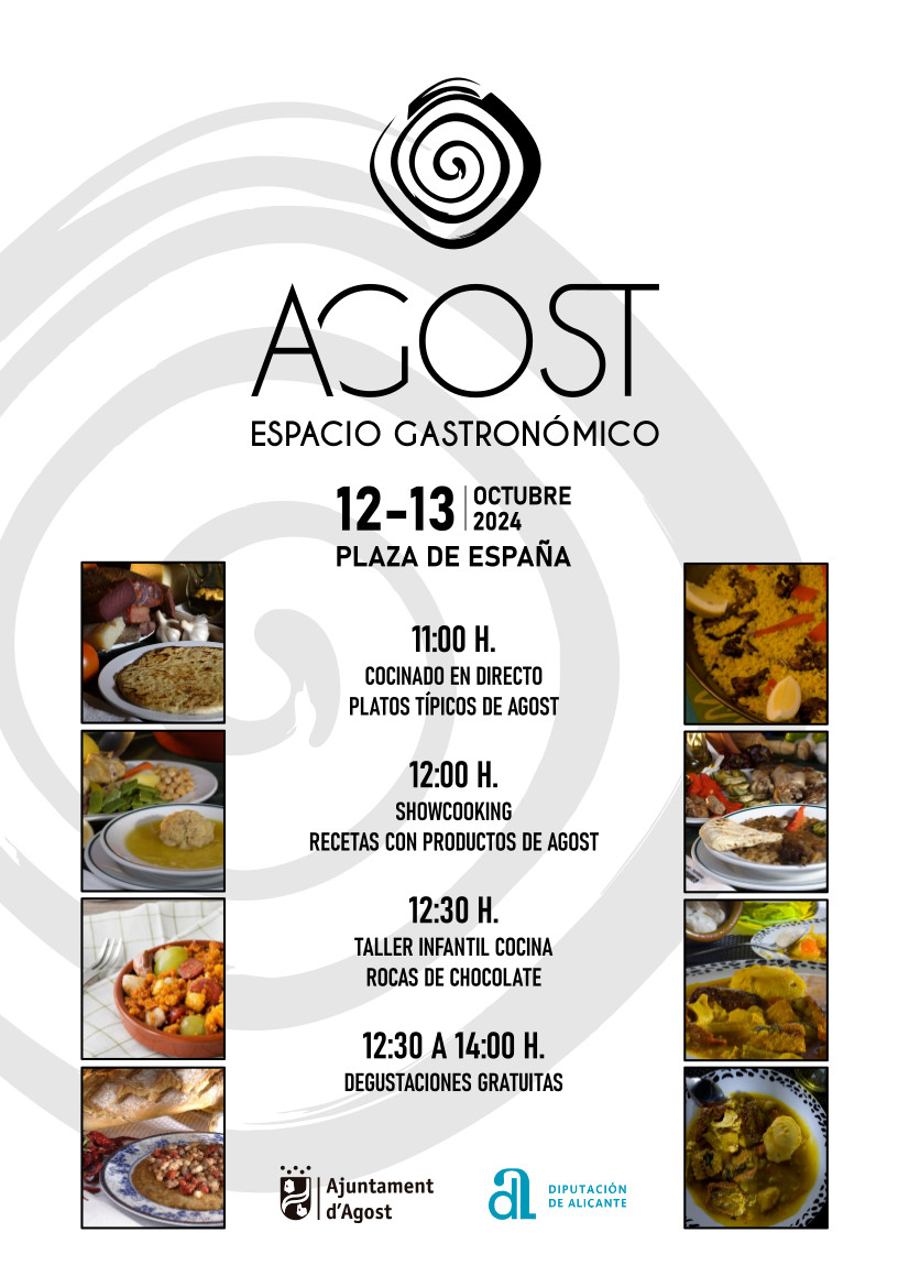 CARTEL AGOST ESPACIO GASTRONOMICO-1